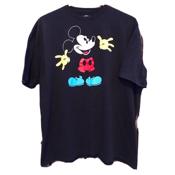 Disney Mickey Mouse Classic Pose Unisex Adult T-shirt RN#117508 Preowned, X-Cond - Picture 1 of 6